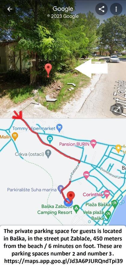 Villa Manuela Draga Bašćanska Exteriér fotografie