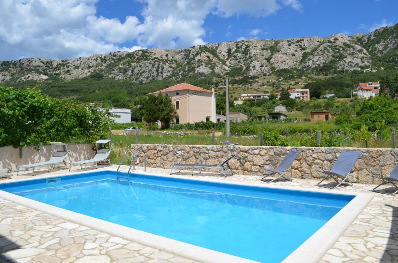 Villa Manuela Draga Bašćanska Exteriér fotografie