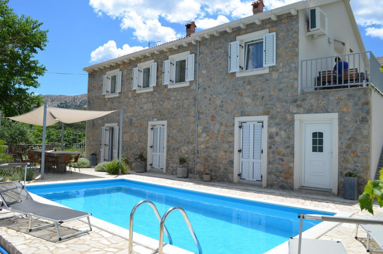 Villa Manuela Draga Bašćanska Exteriér fotografie